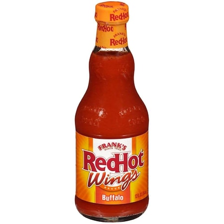 Franks Redhot Frank's Redhot Buffalo Wing Sauce 12 Fl oz., PK12 74510